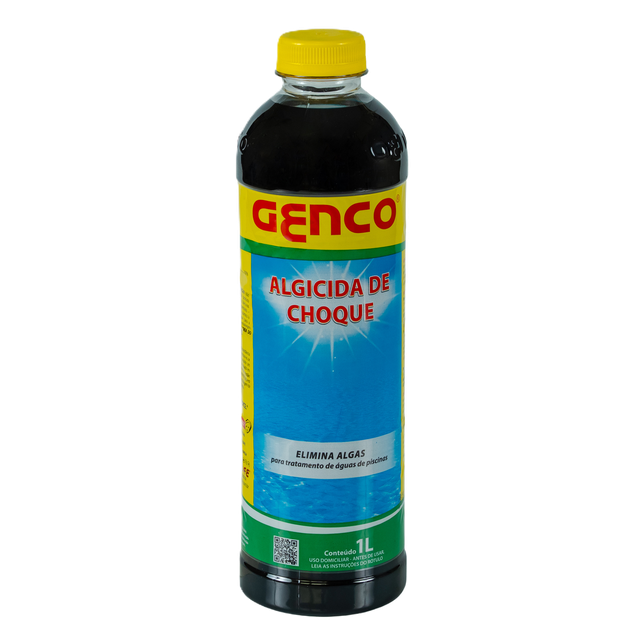 Algicida de choque 1 L para piscina em Cuiabá