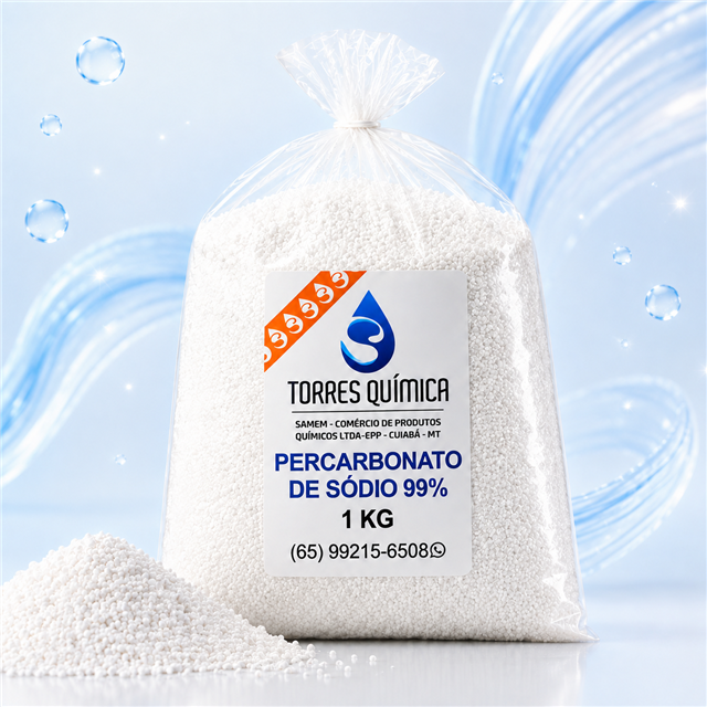 Percarbonato de sódio 1 kg — confira a identificação na embalagem
