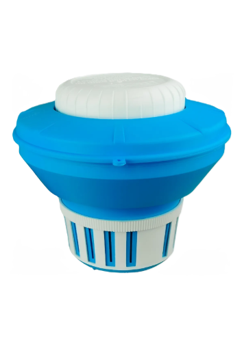 Clorador flutuante grande Sodramar - loja de produtos para piscina em Cuiabá