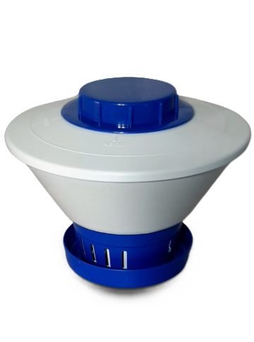 Clorador flutuante médio Brustec - loja de produtos para piscina em Cuiabá