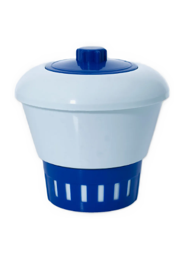 Clorador flutuante mini Brustec - loja de produtos para piscina em Cuiabá