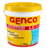 Cloro Granulado Multiação 3 em 1 Genco 10kg