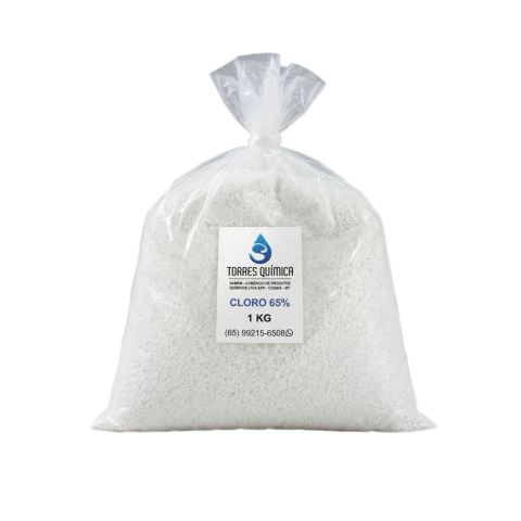 Cloro 65% 1 kg - loja de produtos para piscina em Cuiabá